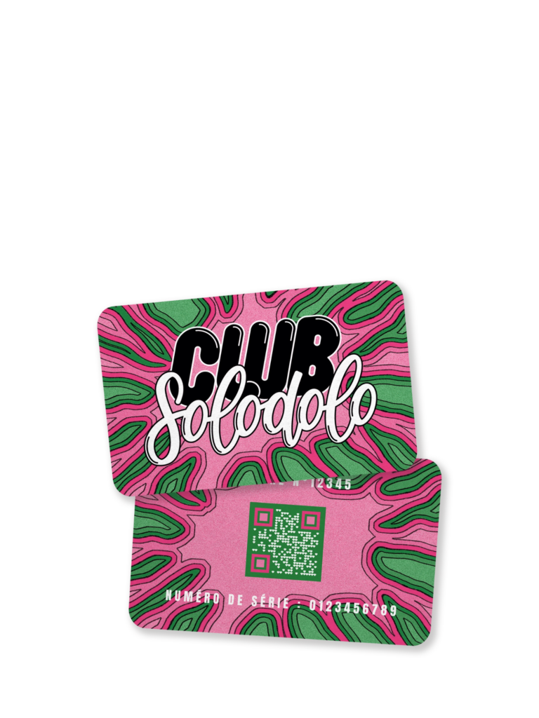 Carte membre de club Solodolo