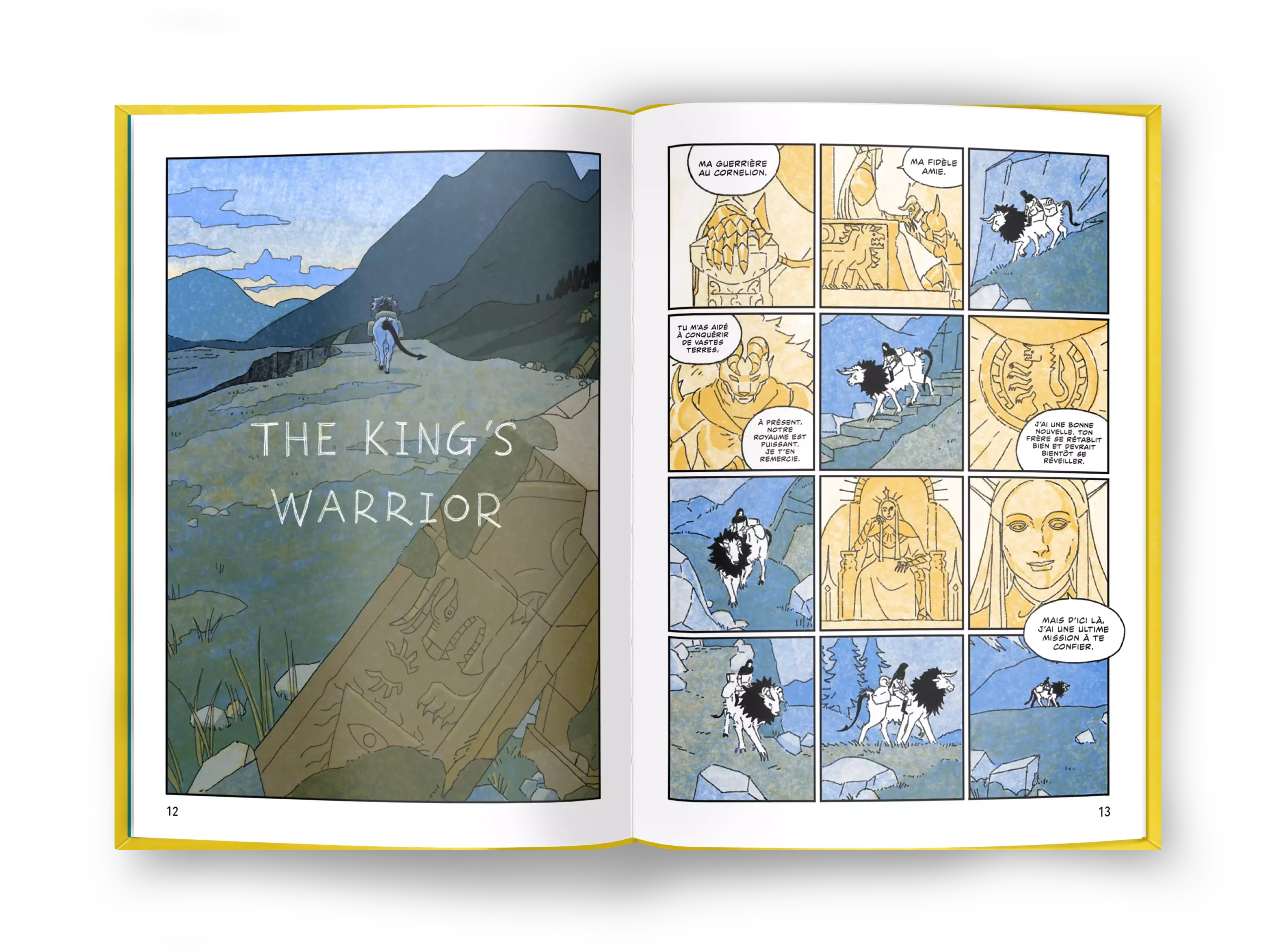 The Kings Warrior - Mockup p12-13-min