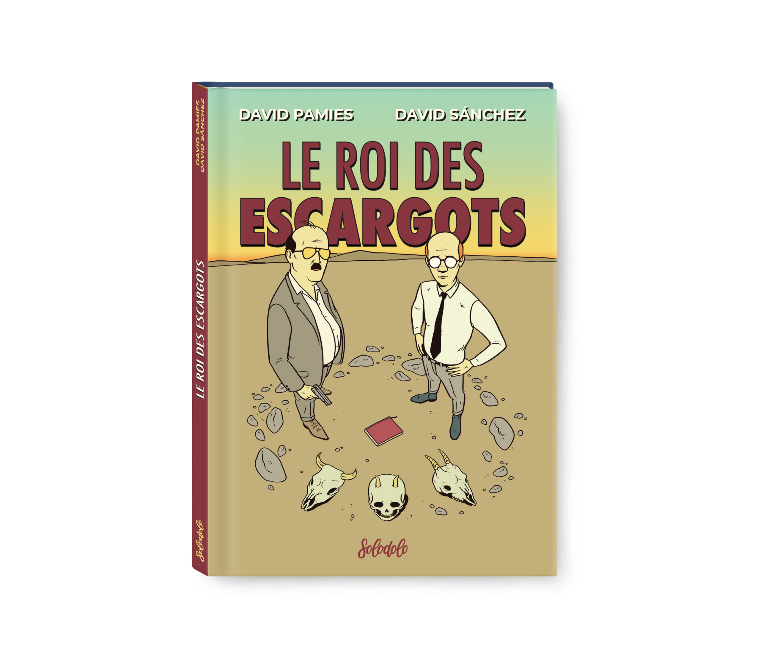 Le Roi des Escargots - Cover side Mockup