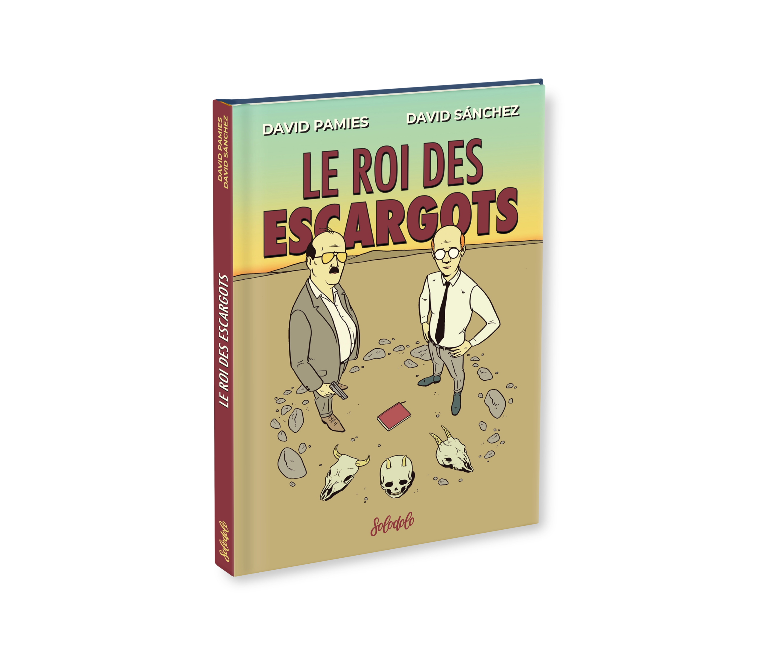Le Roi des Escargots - Cover sideways