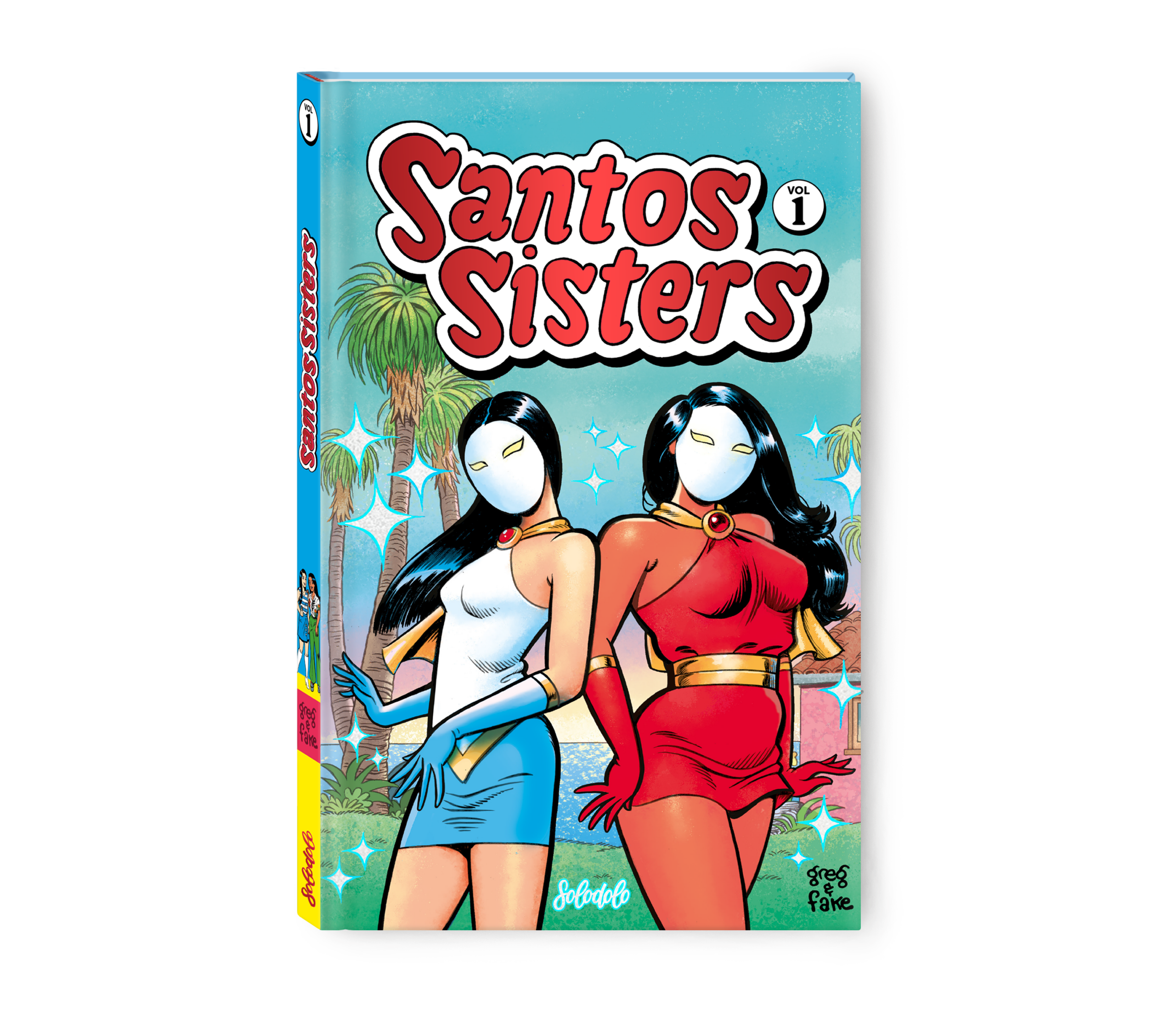 Santos sisters - Cover side Mockup